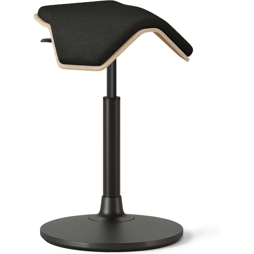 Home Office Ergonomics - Height-Adjustable Ergonomic Wobble Stool with Recycled