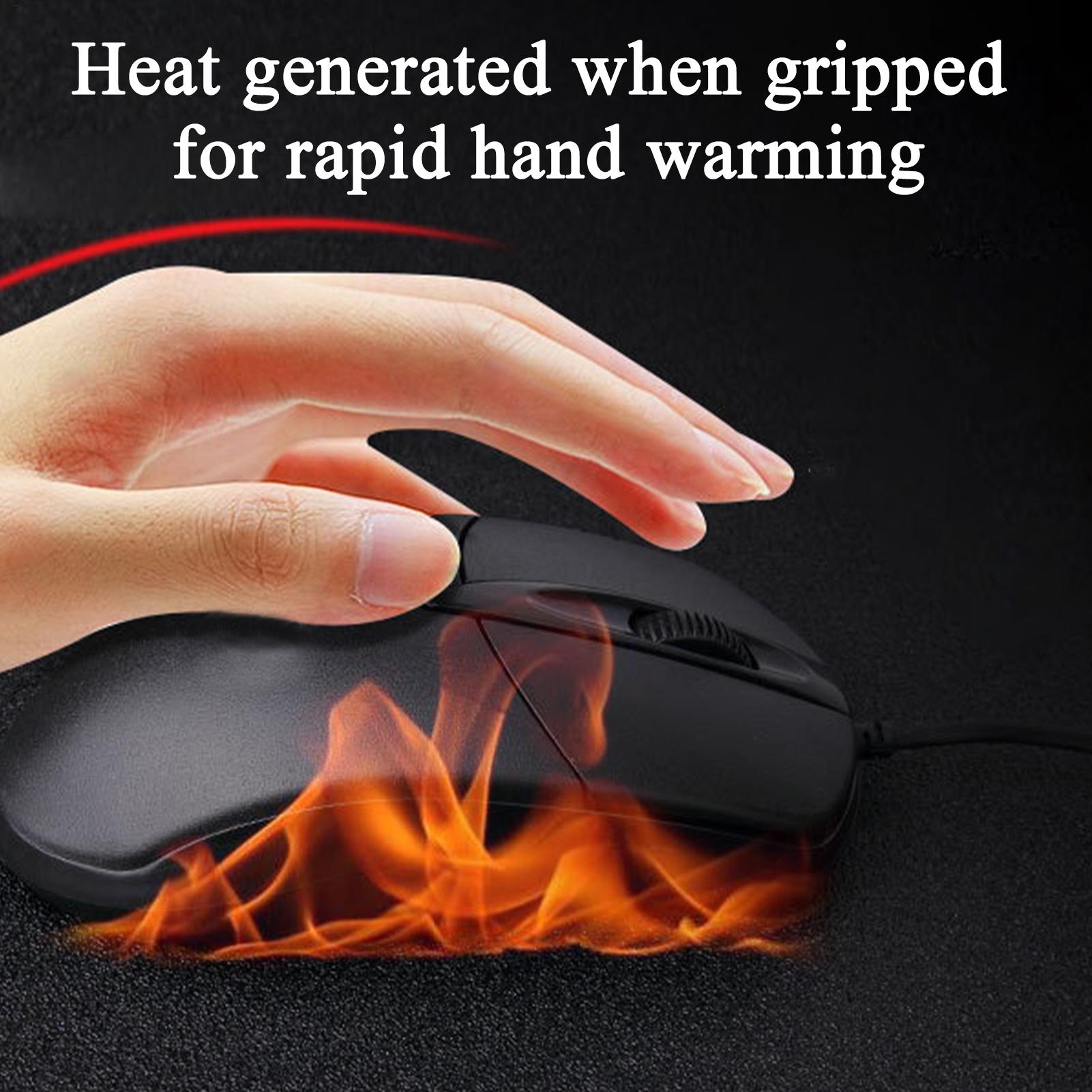 Home Office With Library - Mouse Heated Cold Weather Laptop Accessories