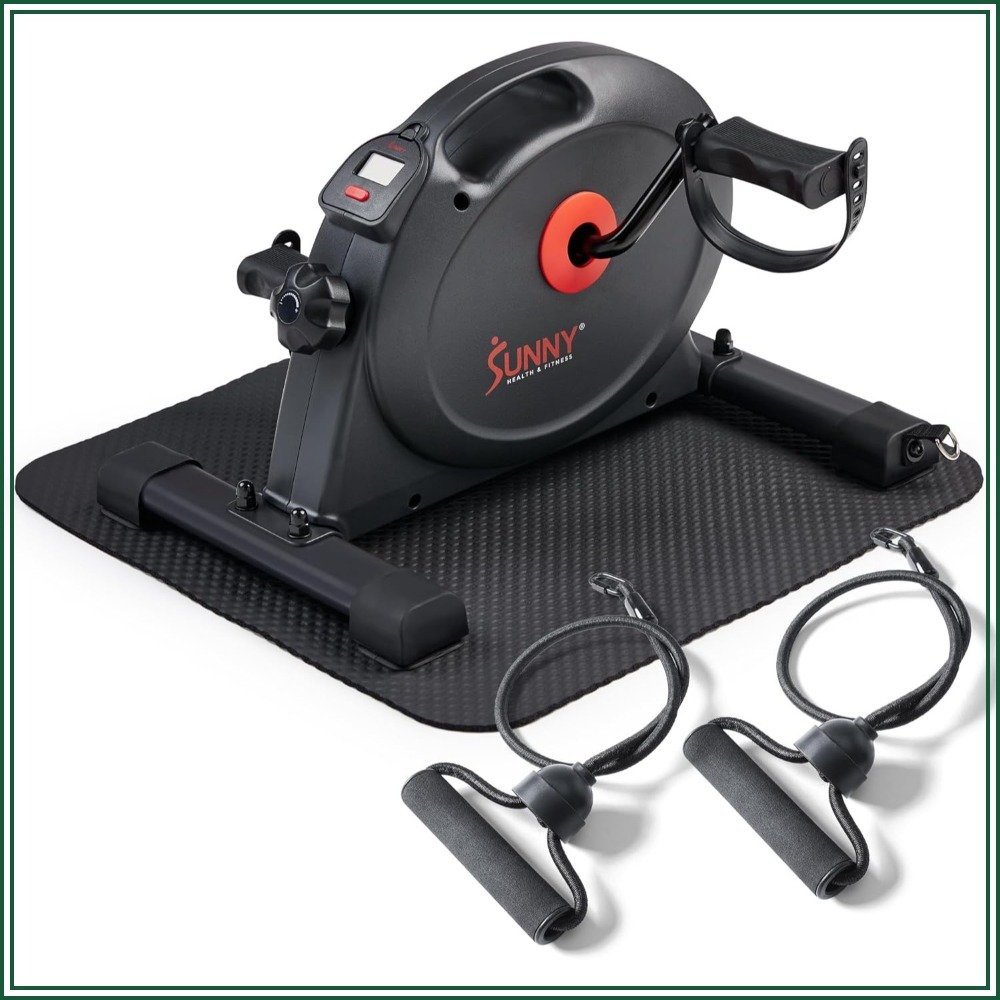 Home Office Equipment - Under Desk Bike Pedal Exerciser, Mini