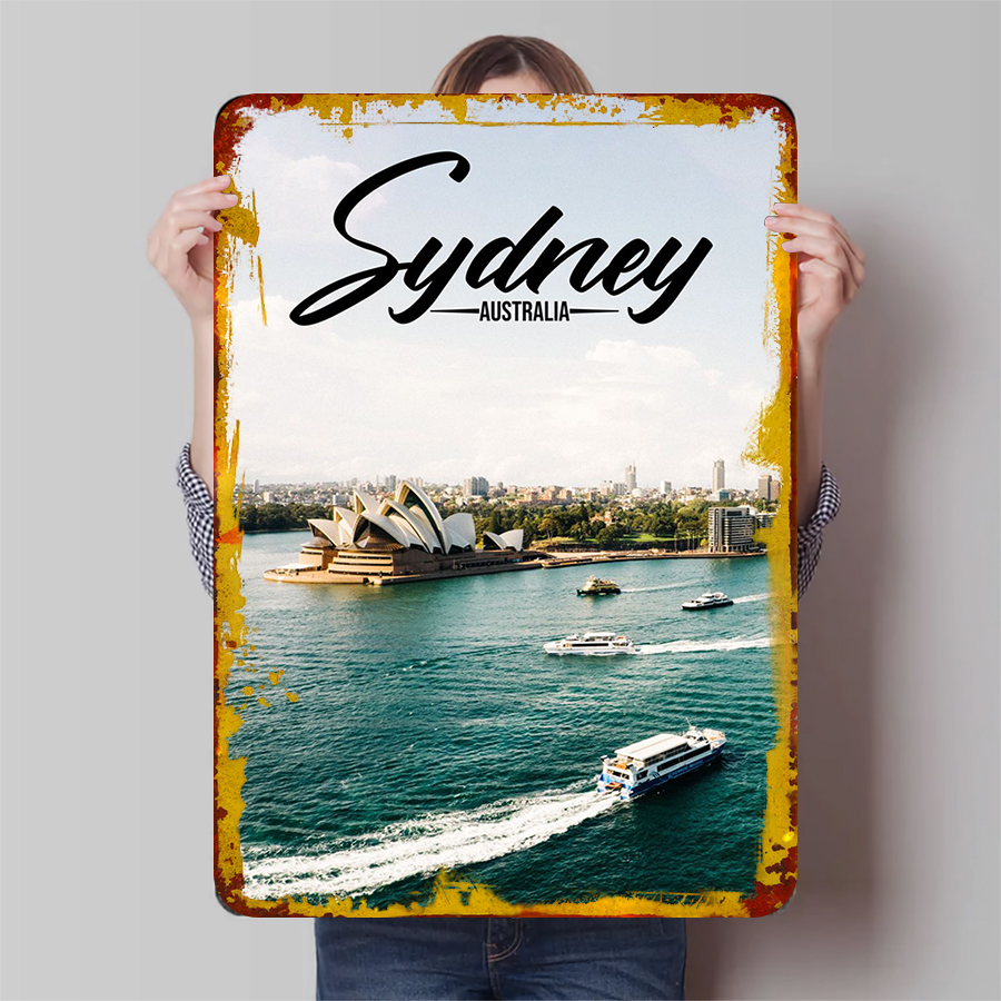 Home Office Australia - Sydney Australia Opera House Harbour Aerial