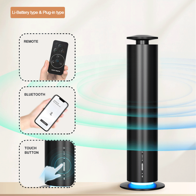 Home Office Equipment - JQNING Smart Essential Oil Diffuser Office