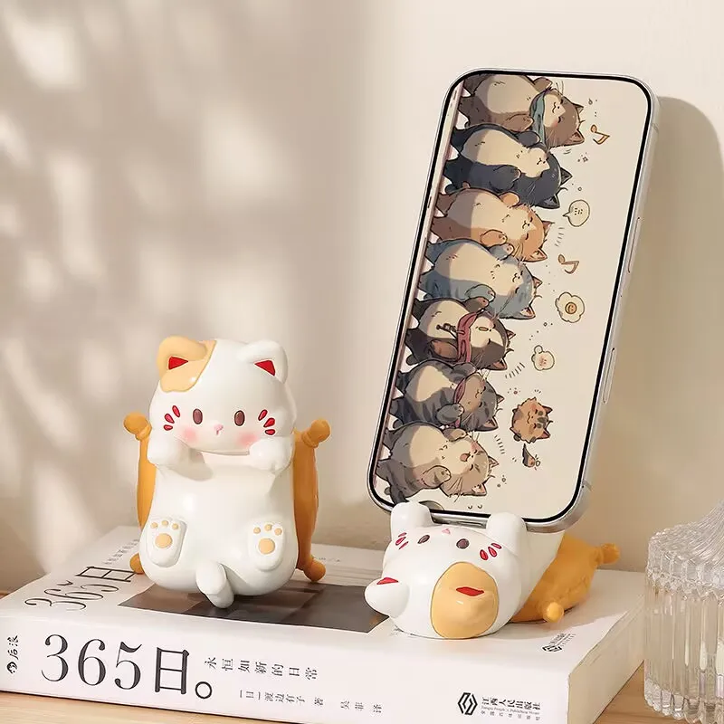 Cute Cartoon Cat Desktop Ornam - Home Office Jobs 리뷰 및 가격
