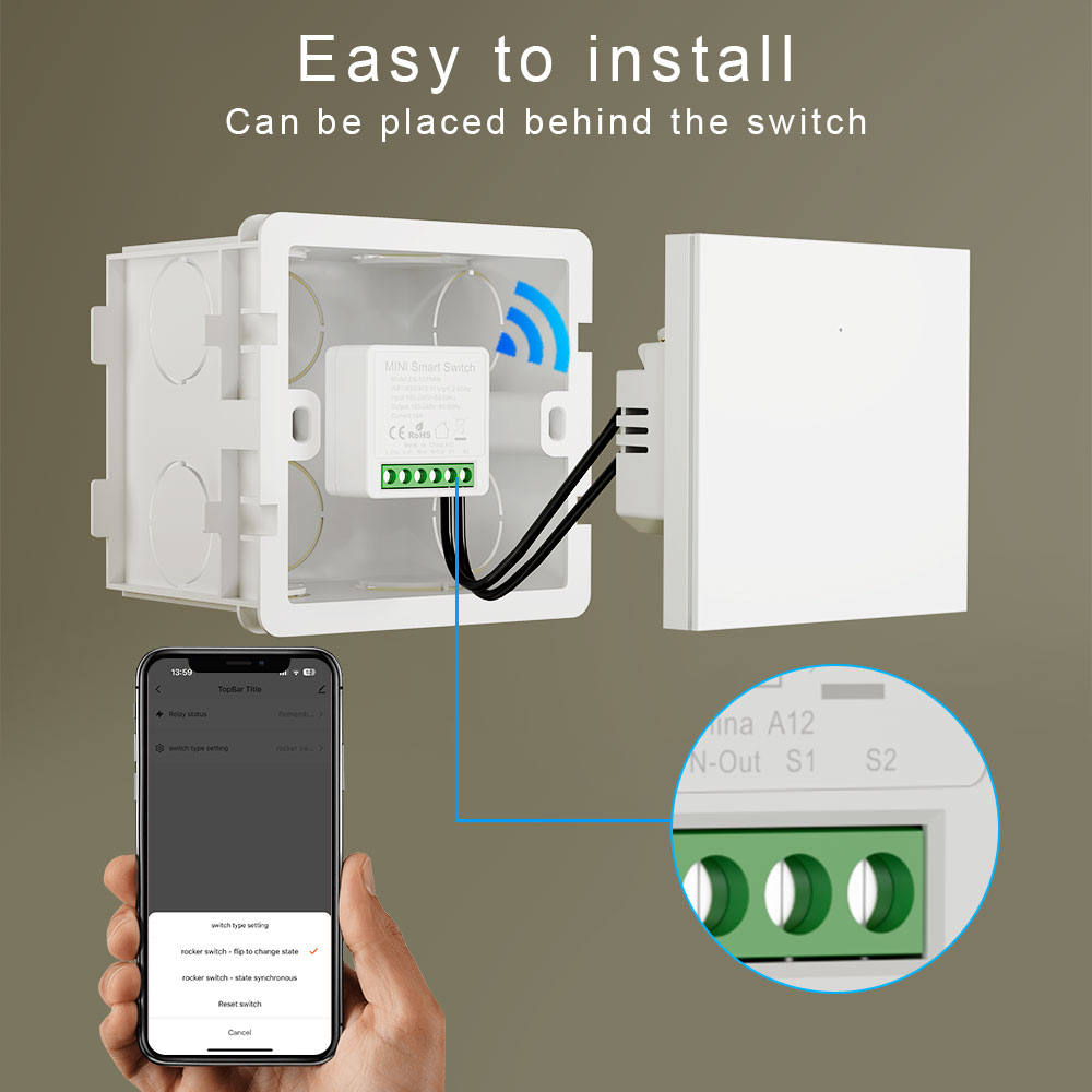 Tuya Smart Life WiFi Switch 1P - Home Office Google 리뷰 및 가격