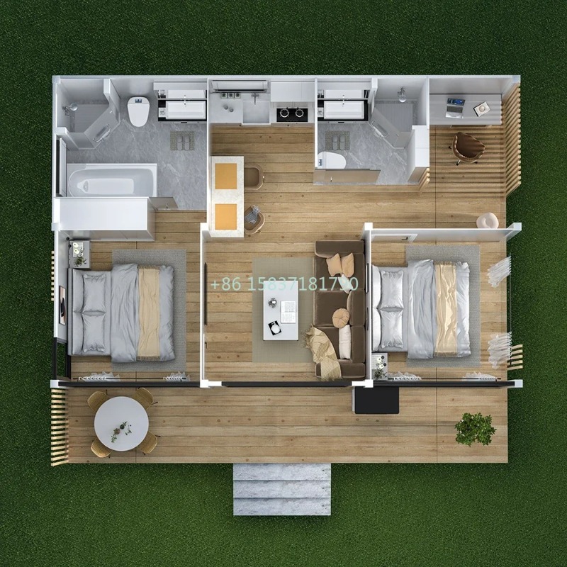 Family Container House Modular - Home Office Australia 리뷰 및 가격