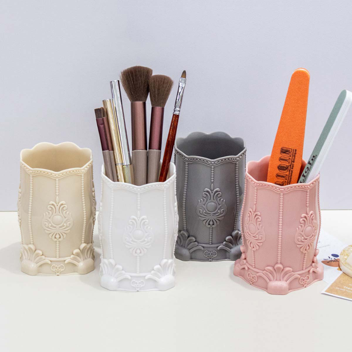 Creative Makeup Brush/Pen Hold - Home Office Jobs 리뷰 및 가격