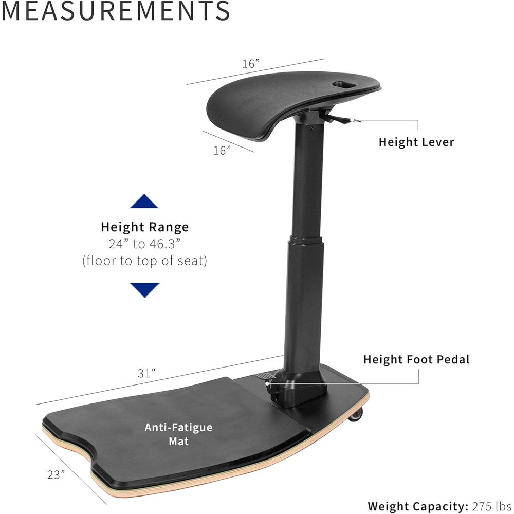 Anti-Fatigue Mat Leaning Perch - Home Office Ergonomics 리뷰 및 가격