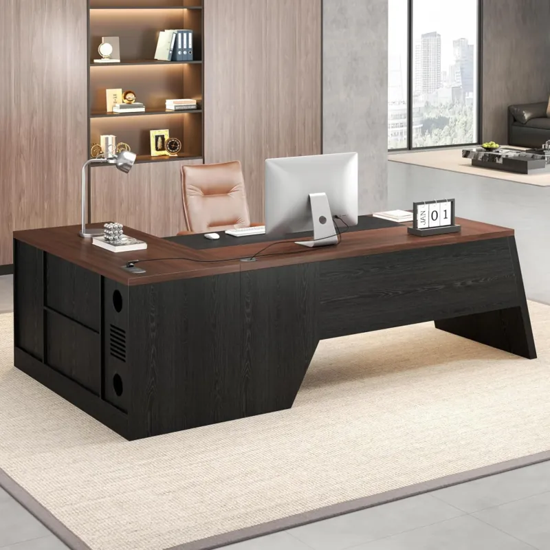 Epecoya L-Shaped Executive Des - Home Office L Shaped Desk 리뷰 및 가격