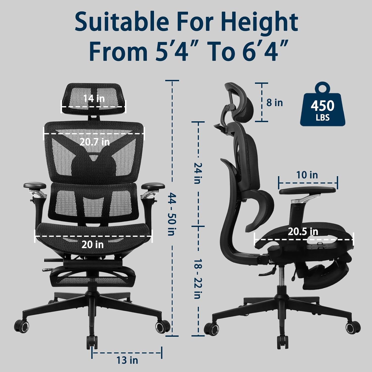 Ergonomic Office Chair with Fo - Home Office Ergonomics 리뷰 및 가격