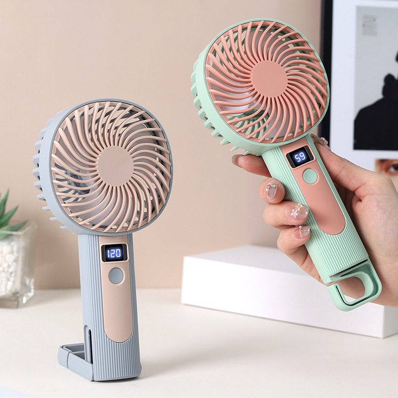 Mini Handheld Fan with Digital - Usb Desk Fan 리뷰 및 가격