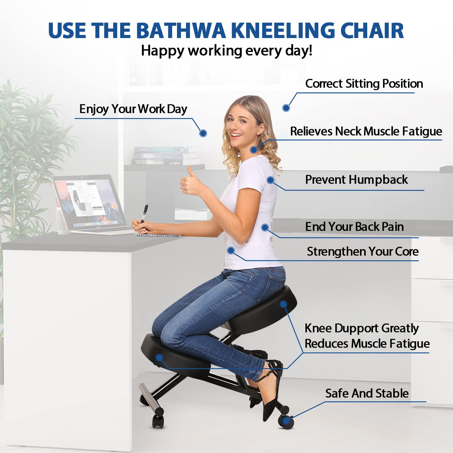 Kneeling Chair Ergonomic for O - Home Office Ergonomics 리뷰 및 가격