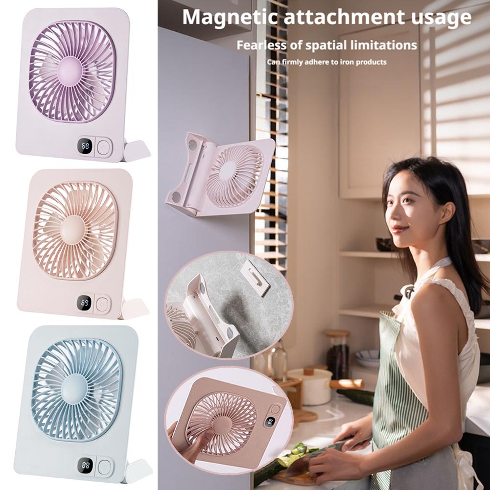 USB Rechargeable Magnetic Mini - Usb Desk Fan 리뷰 및 가격