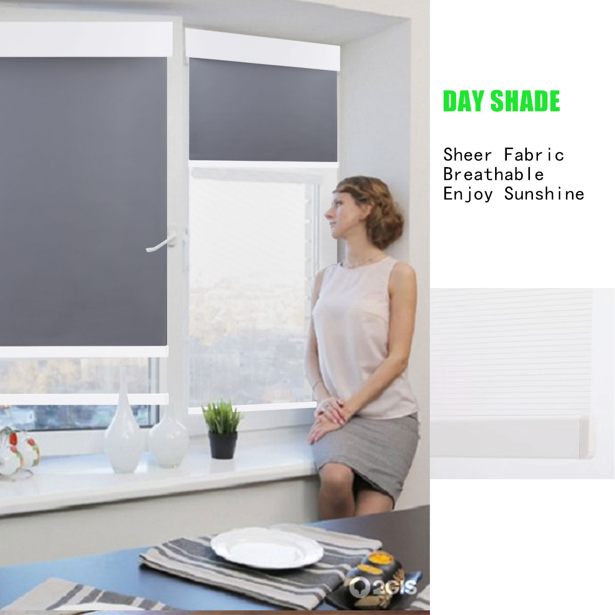 BOLAIEN Motorized Roller Shade - Home Office Google 리뷰 및 가격