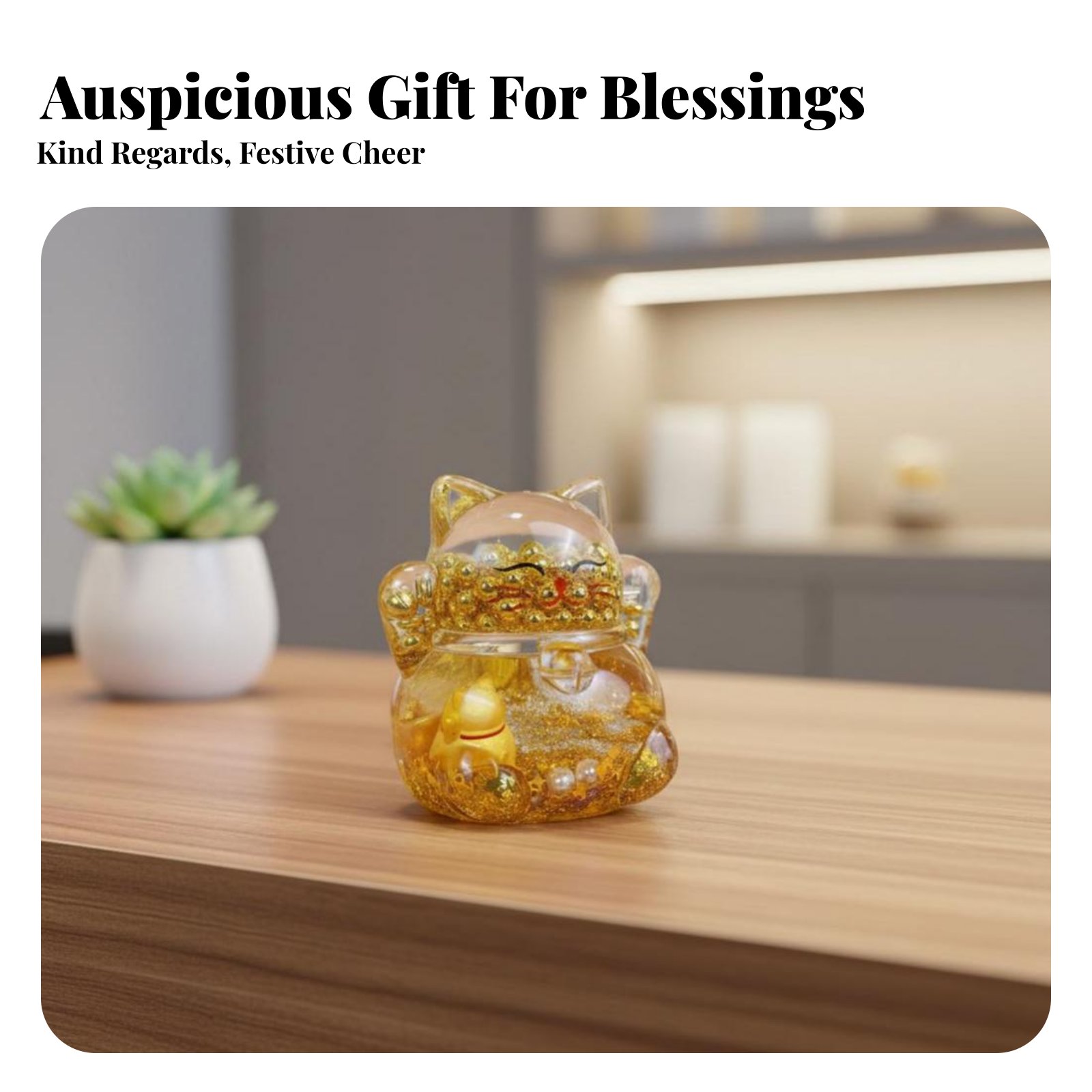 Fortune Cat Decoration, Flashi - Home Office Decor 리뷰 및 가격