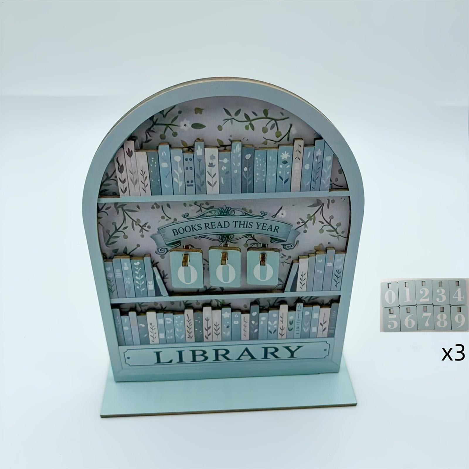 Vintage Wooden Book Counter Tr - Home Office Jobs 리뷰 및 가격
