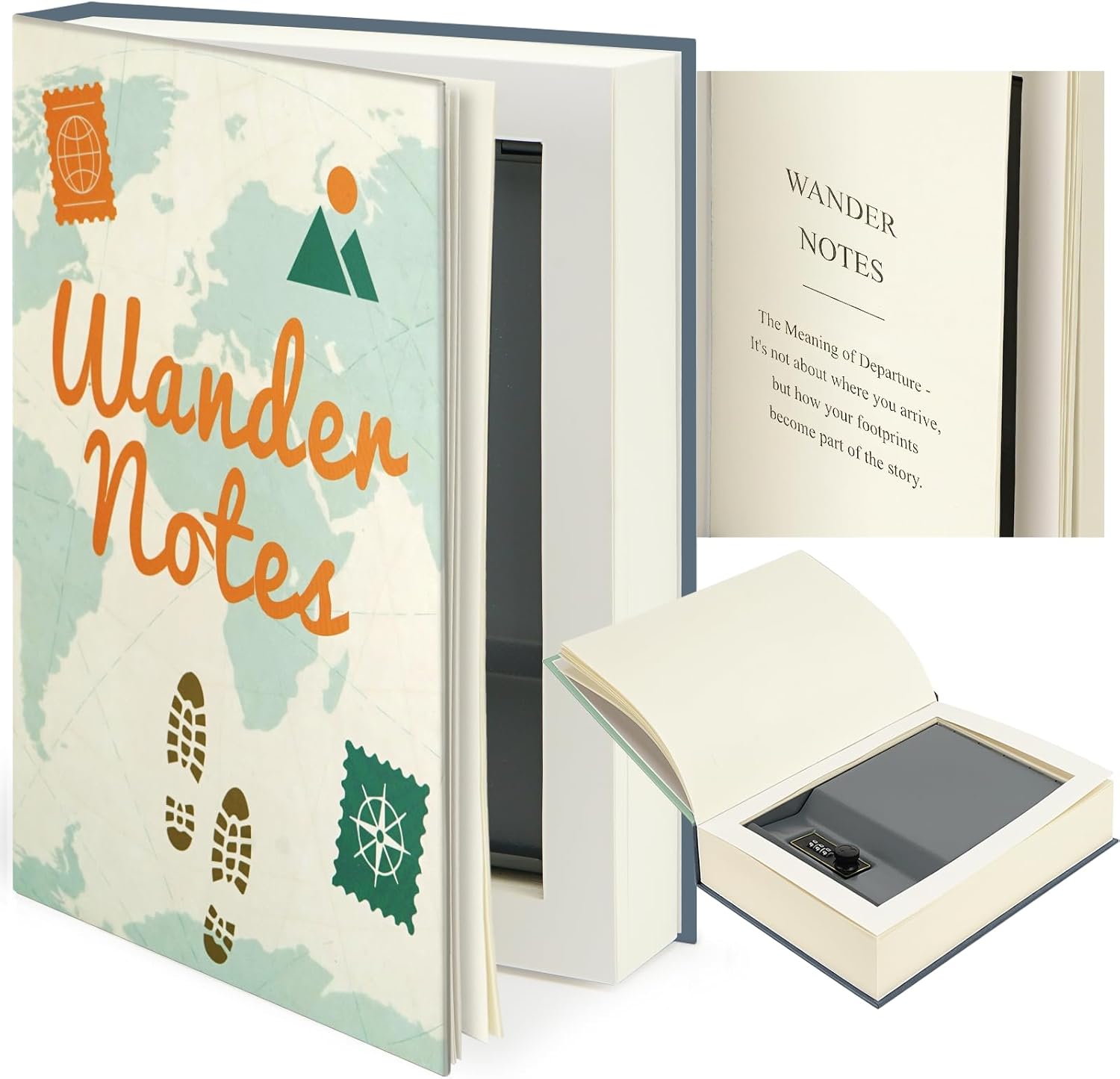 Decorative Book Safe with Comb - Home Office Passport 리뷰 및 가격