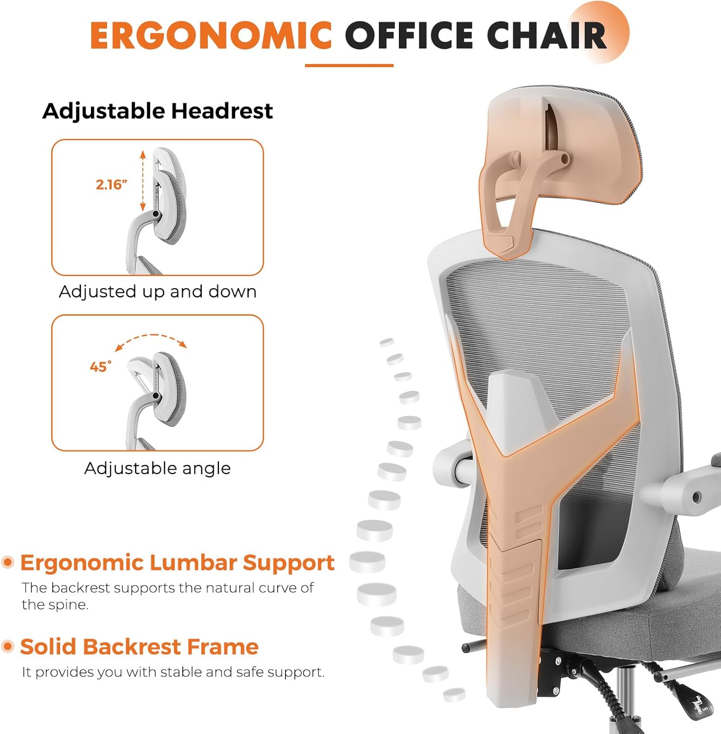 Ergonomic High-Back Mesh Offic - Home Office Ergonomics 리뷰 및 가격