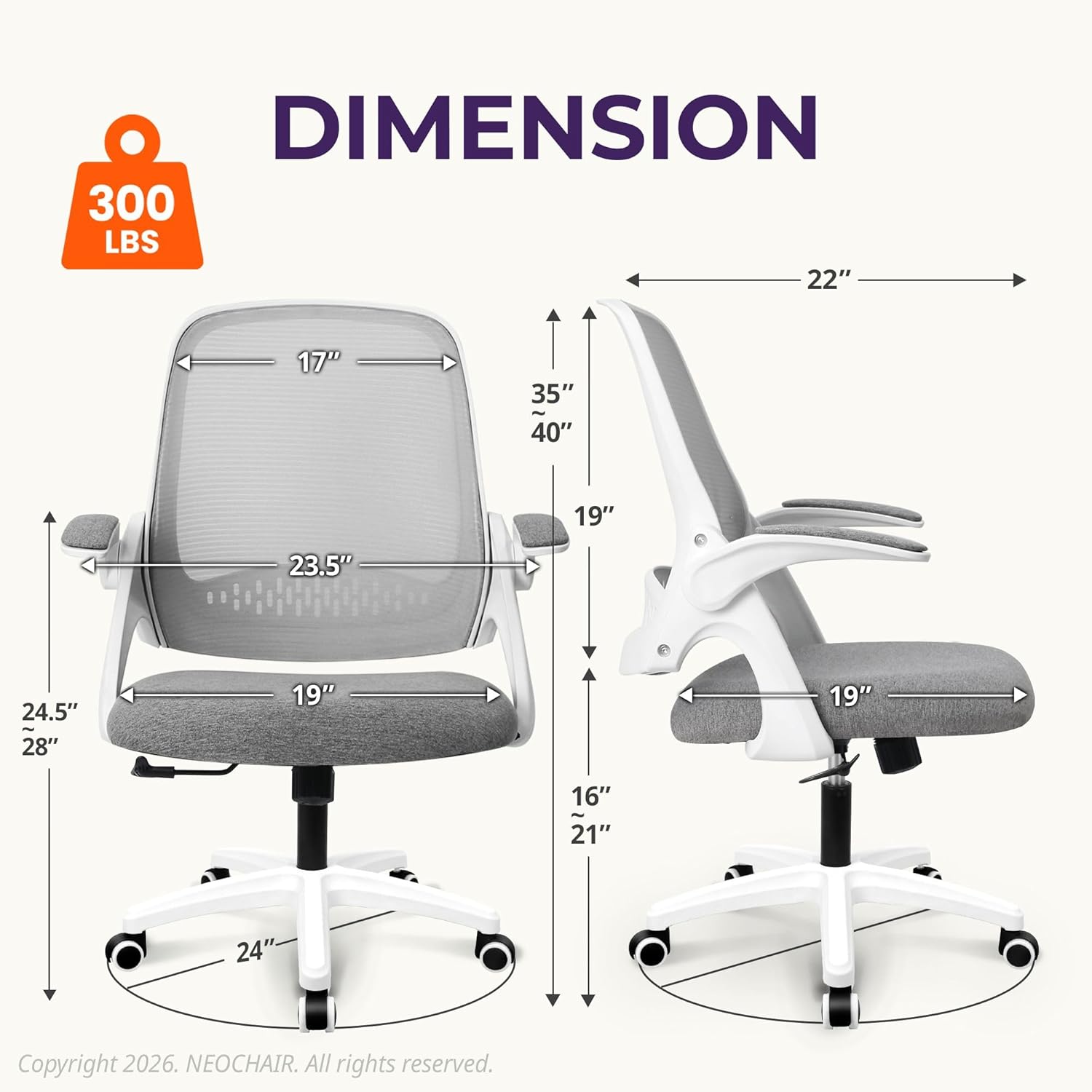 Ergonomic Mesh Office Chair wi - Home Office Ergonomics 리뷰 및 가격