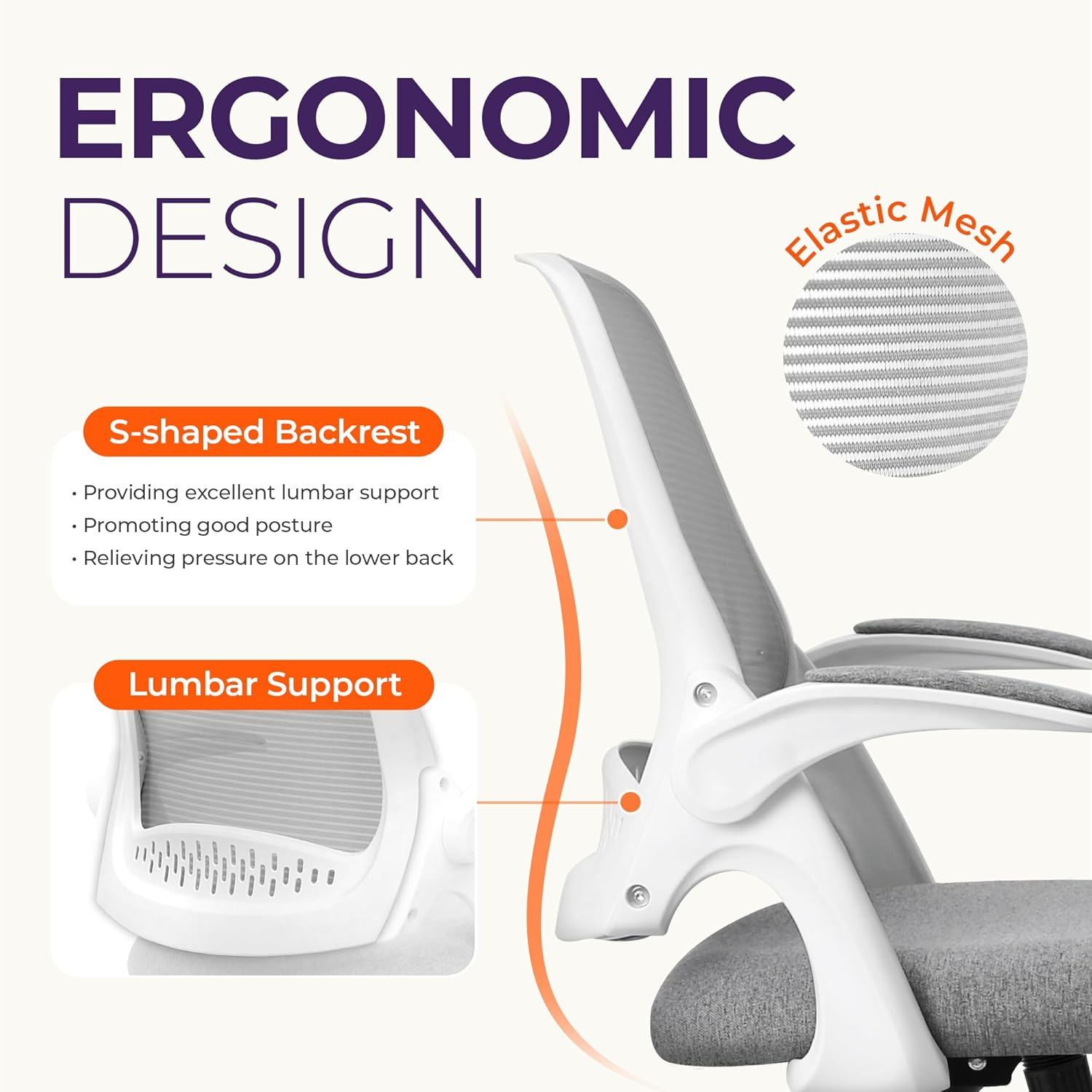 Ergonomic Mesh Office Chair wi - Home Office Ergonomics 리뷰 및 가격