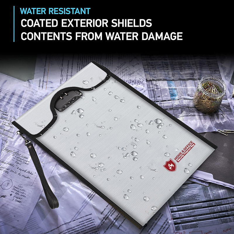 A4 Fireproof File Bag Waterpro - Home Office Passport 리뷰 및 가격