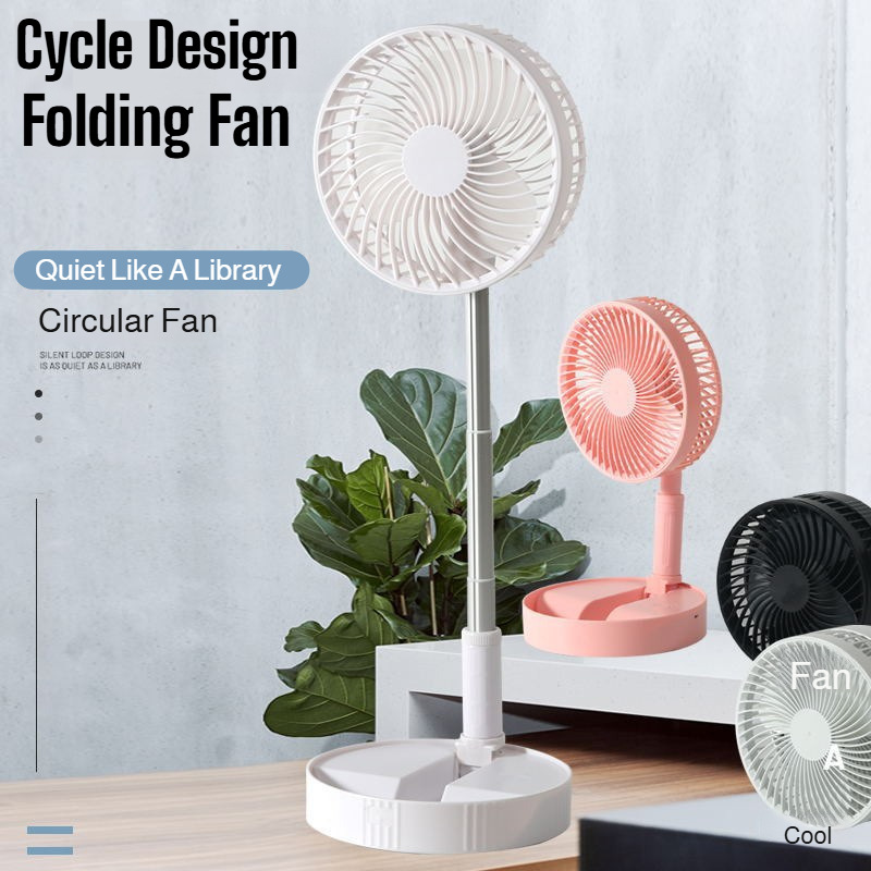 Retractable Fan Portable Mini  - Usb Desk Fan 리뷰 및 가격