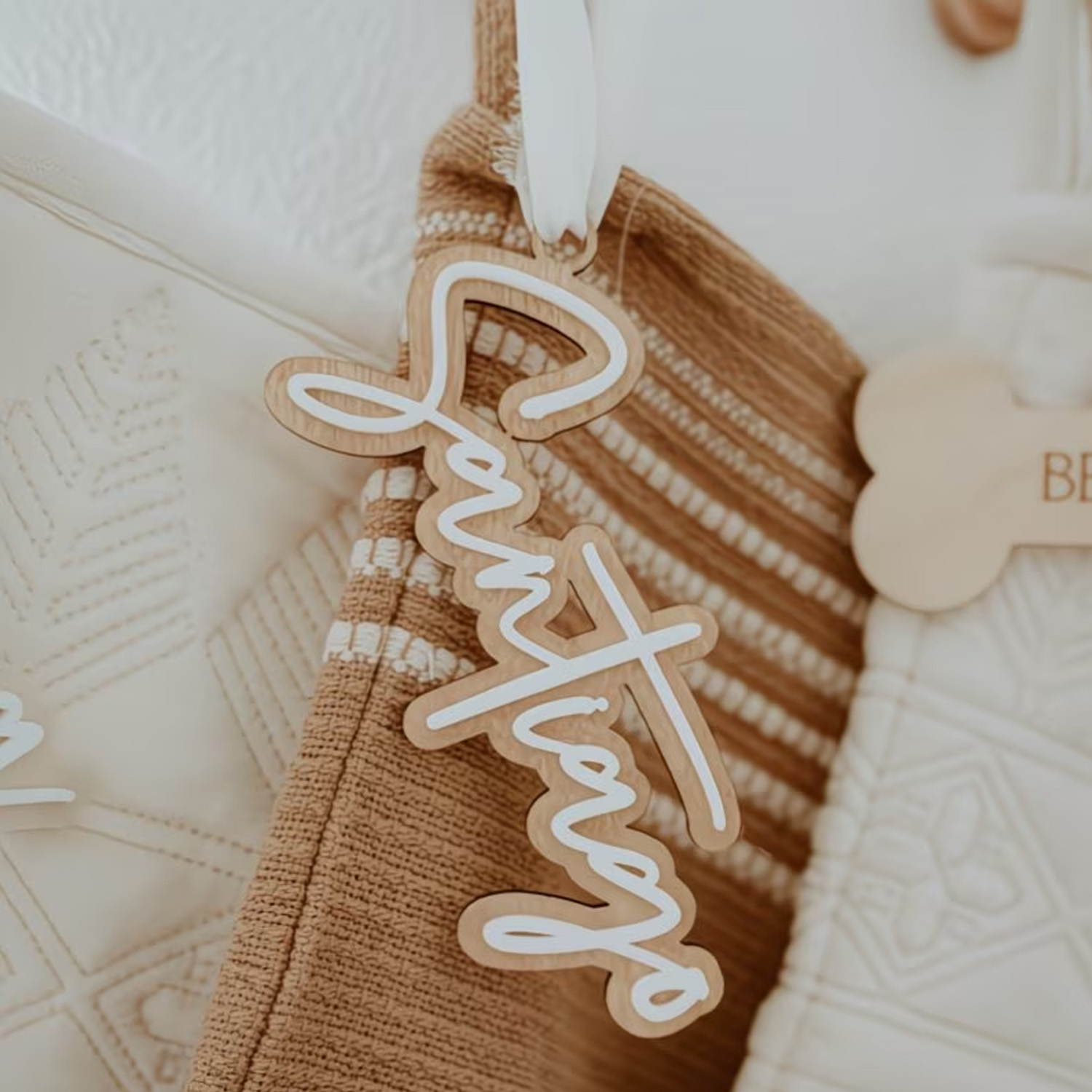1Pc Custom Name Cute White Woo - Home Office Decor 리뷰 및 가격