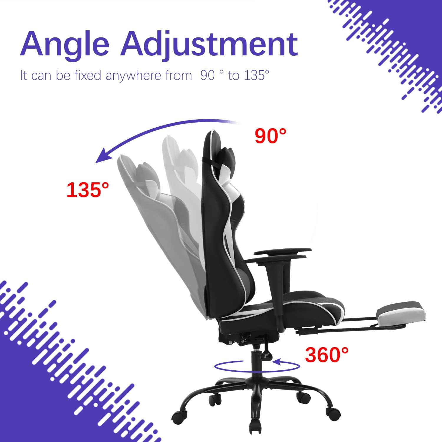 Ergonomic Gaming Chair with Fo - Home Office Ergonomics 리뷰 및 가격