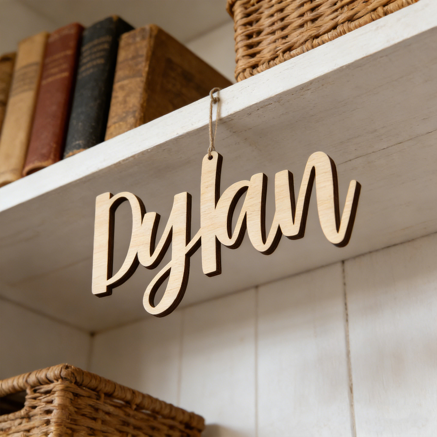 1pc Customized wooden name log - Home Office Decor 리뷰 및 가격