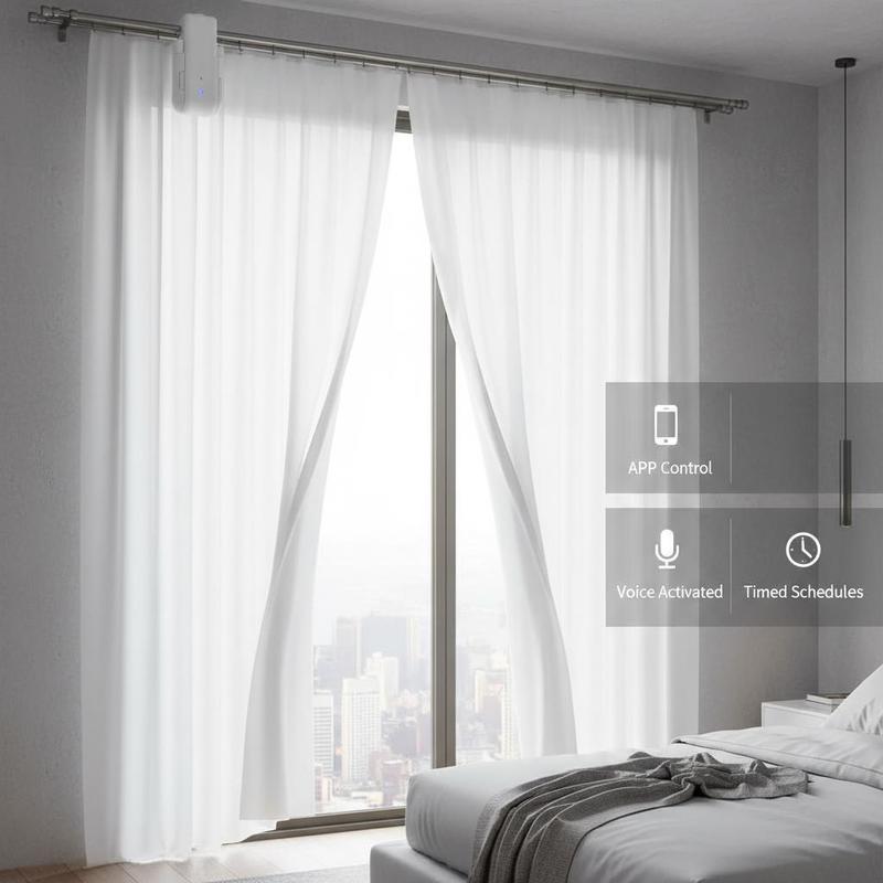 Smart Curtain Robot 12x8x5cm F - Home Office Google 리뷰 및 가격