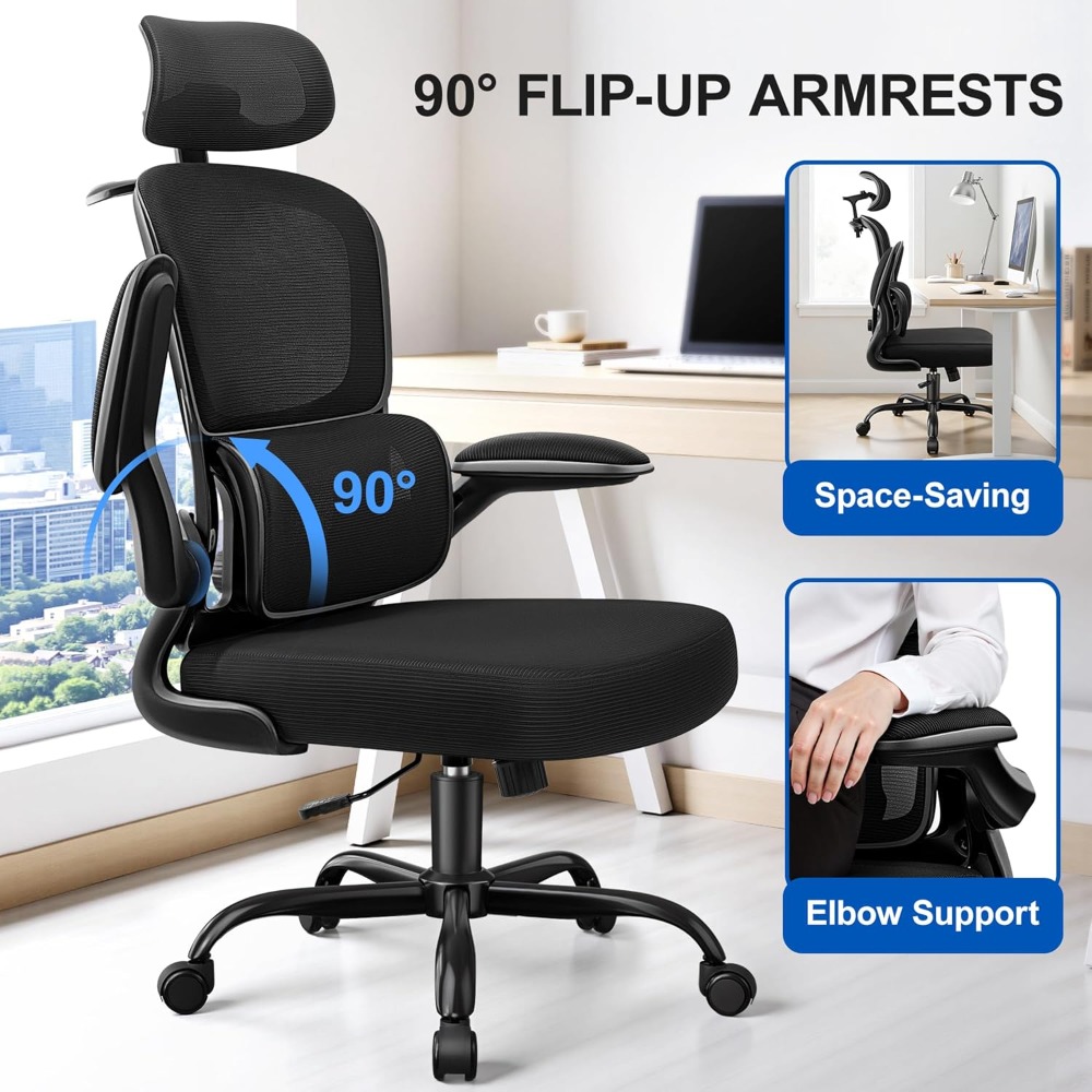 Ergonomic Office Chair, Mesh D - Home Office Ergonomics 리뷰 및 가격