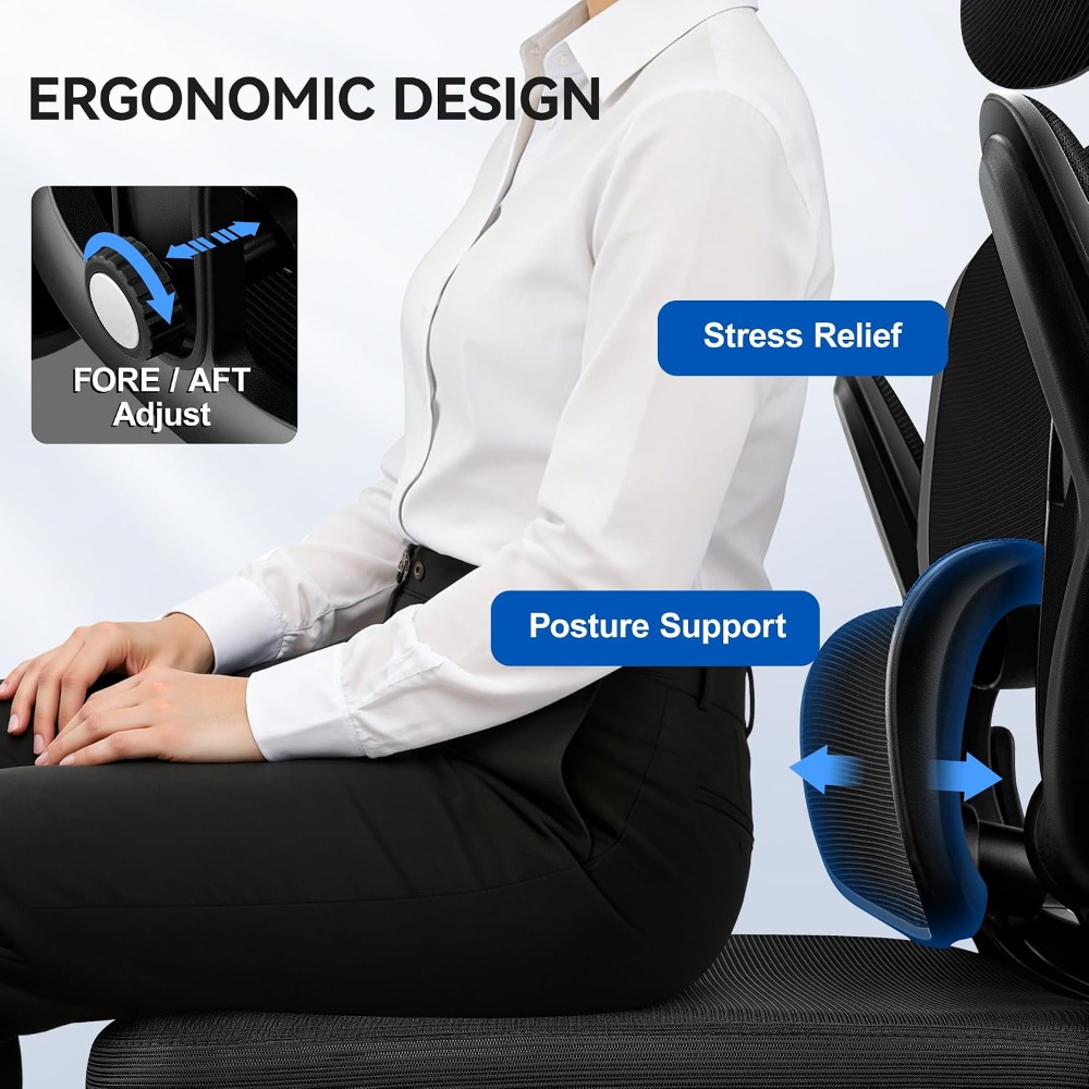 Ergonomic Office Chair, Mesh D - Home Office Ergonomics 리뷰 및 가격