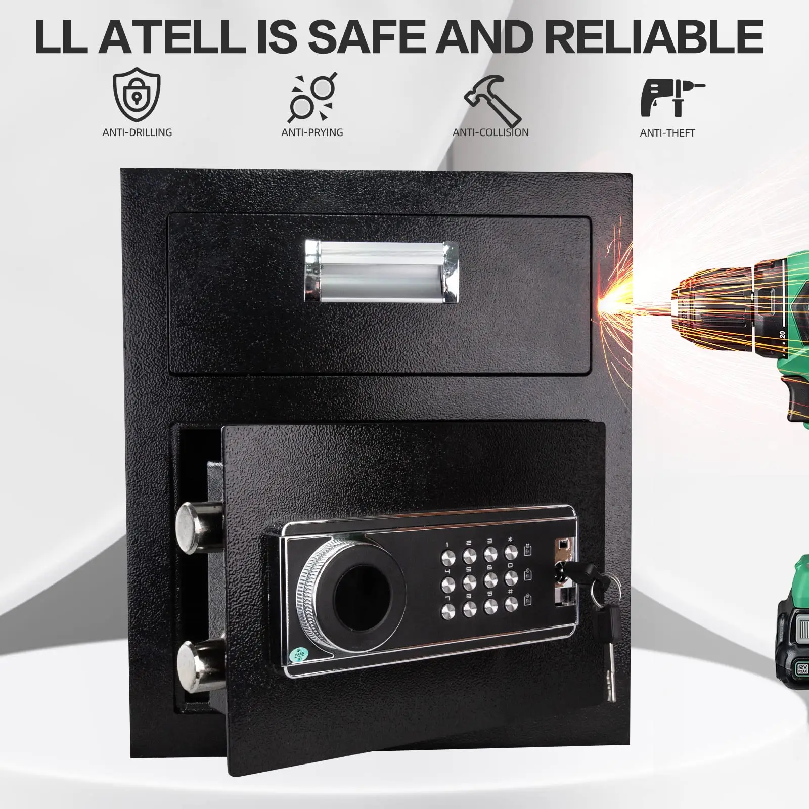 -Security Safe Box with Digita - Home Office Passport 리뷰 및 가격