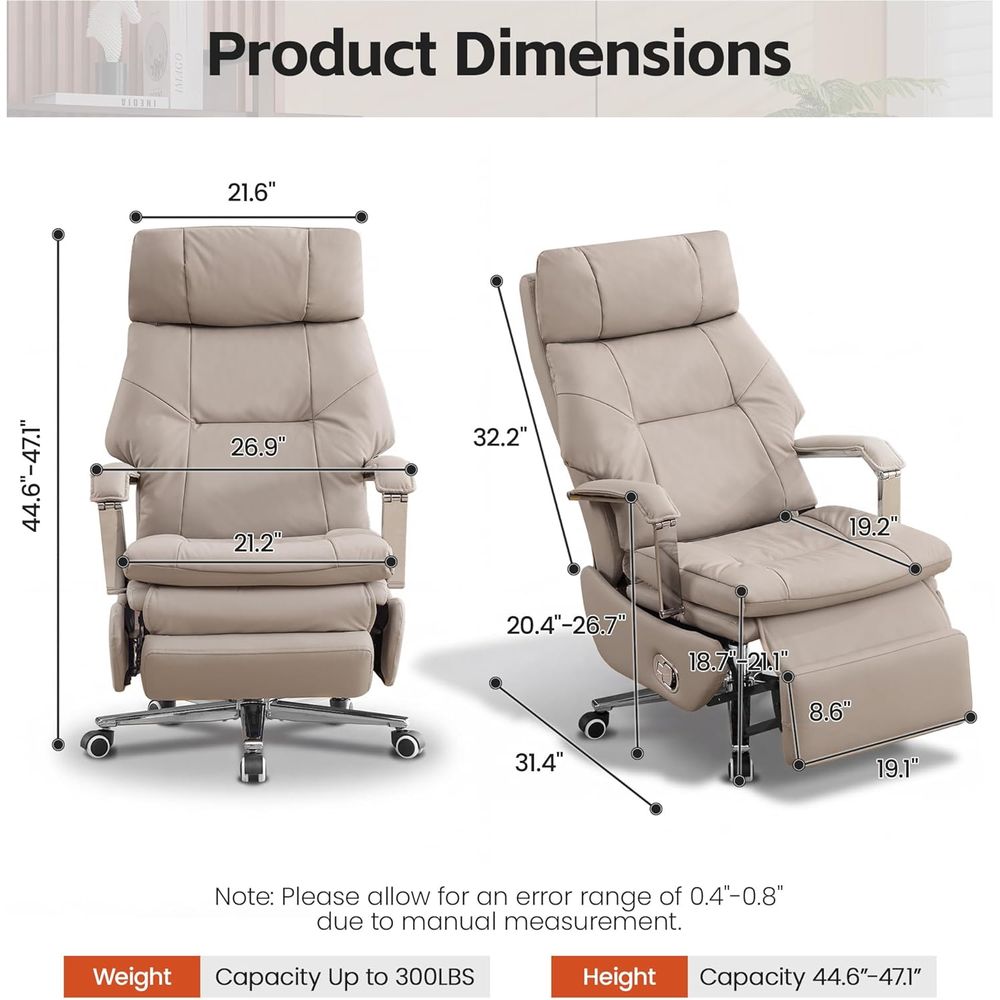 Ergonomic High-Back Reclining  - Home Office Ergonomics 리뷰 및 가격