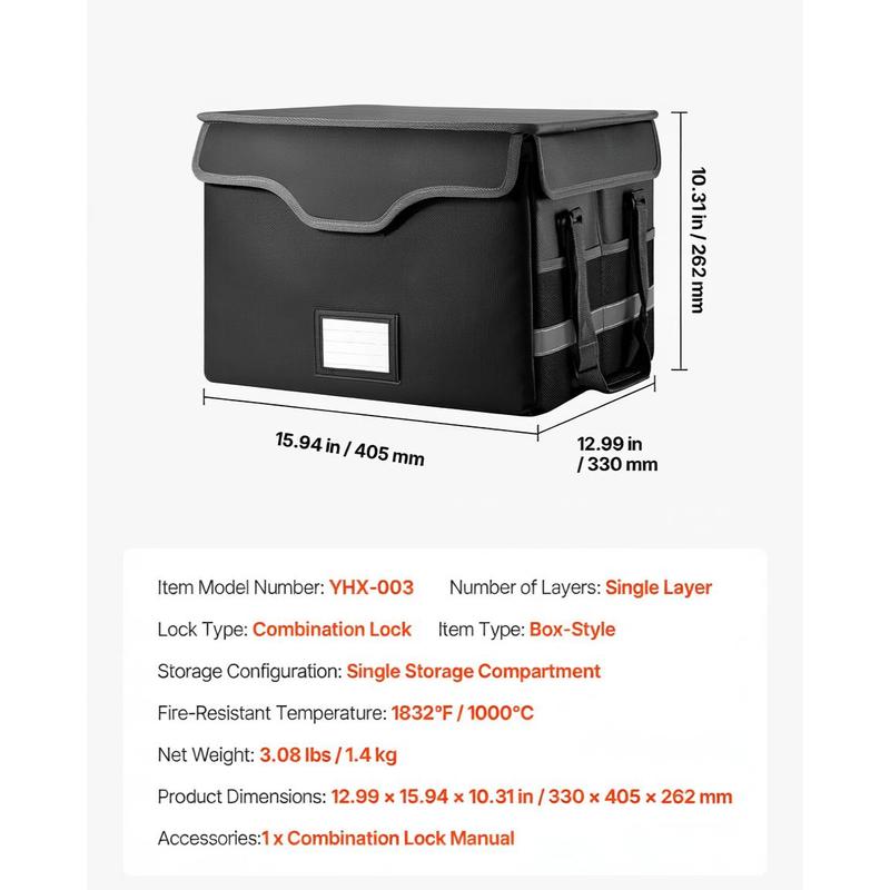 Fireproof Document Box, 1832 ℉ - Home Office Passport 리뷰 및 가격