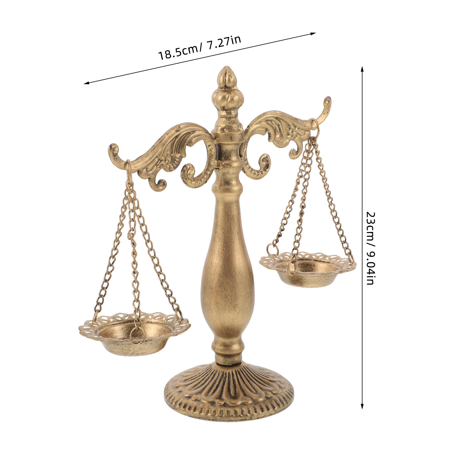 Retro Iron Balance Scale Vinta - Home Office With Library 리뷰 및 가격