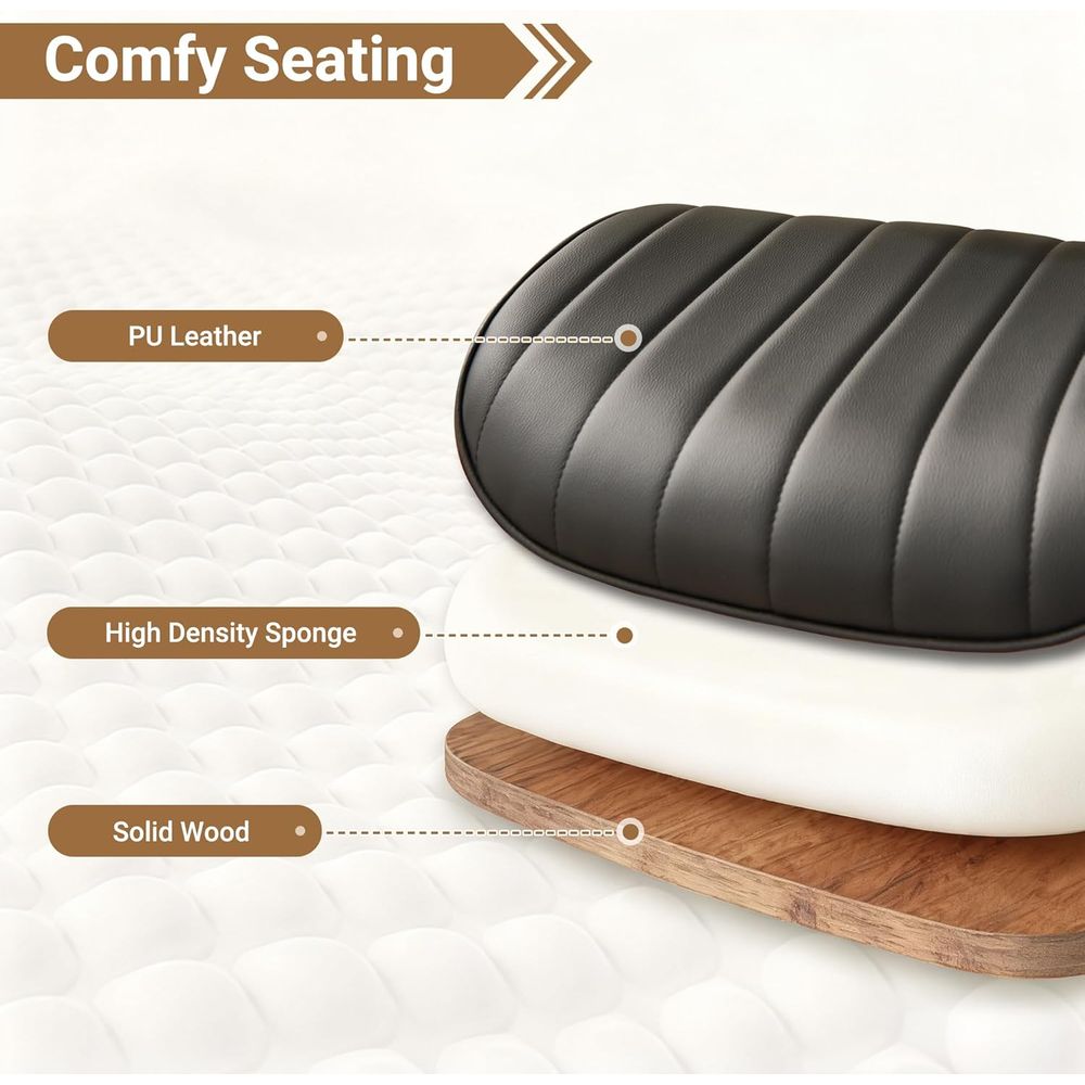 Ergonomic PU Leather Swivel Ch - Home Office Ergonomics 리뷰 및 가격