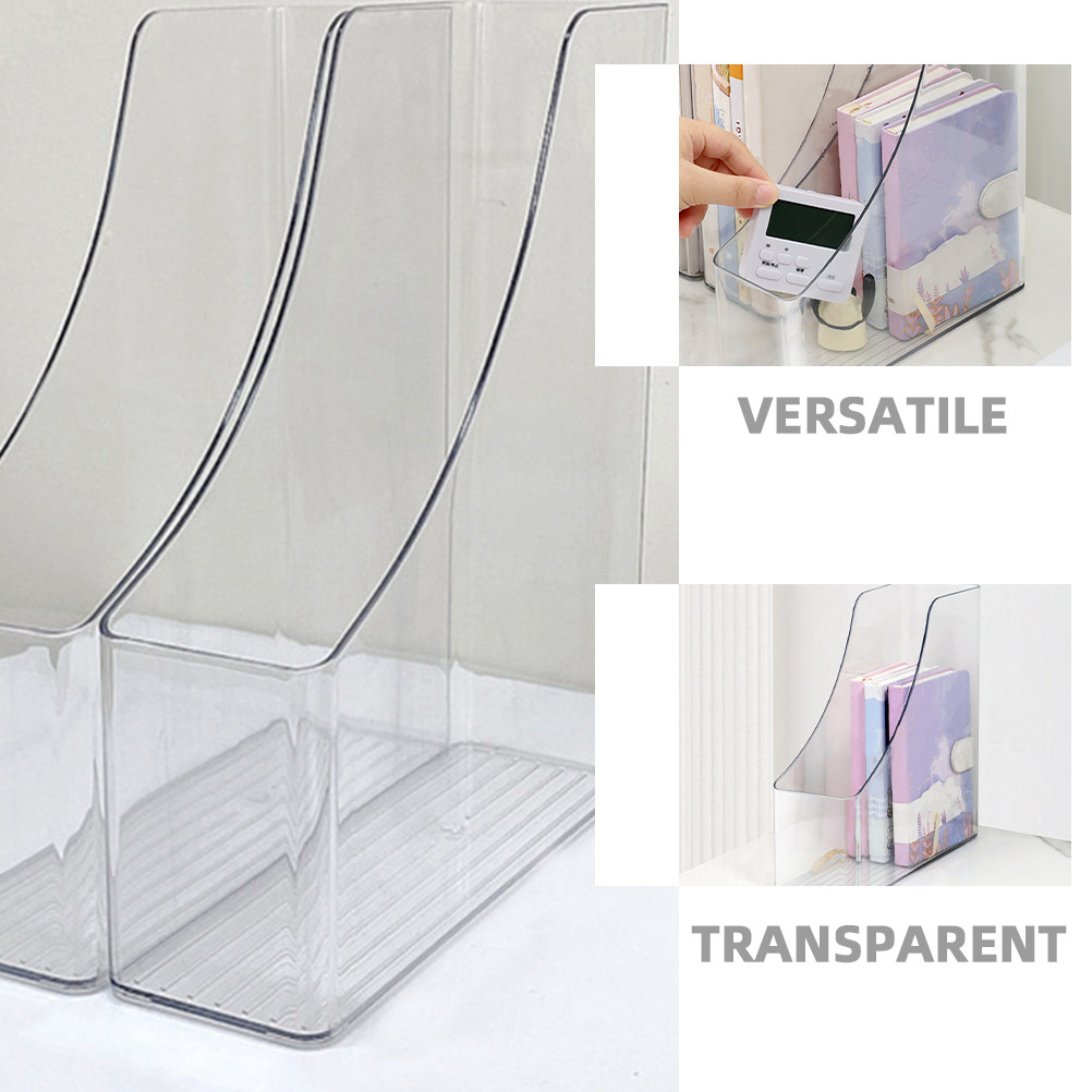 2Pcs Transparent File Organize - Home Office With Library 리뷰 및 가격