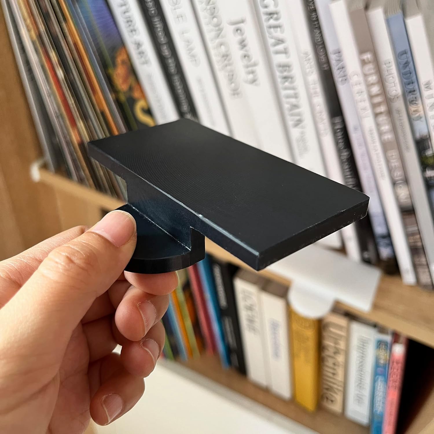 Plastic Bookend for Bookshelf  - Home Office With Library 리뷰 및 가격
