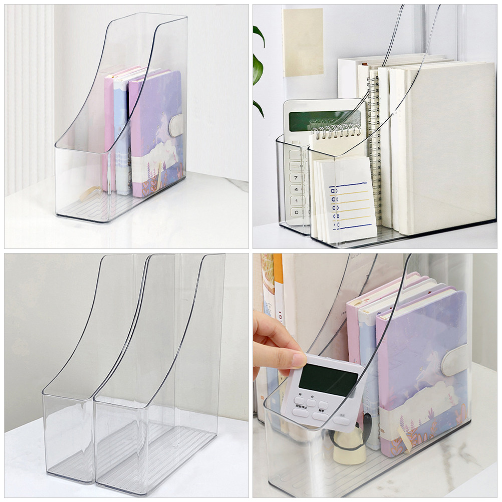 2Pcs Clear File Organizer Desk - Home Office With Library 리뷰 및 가격