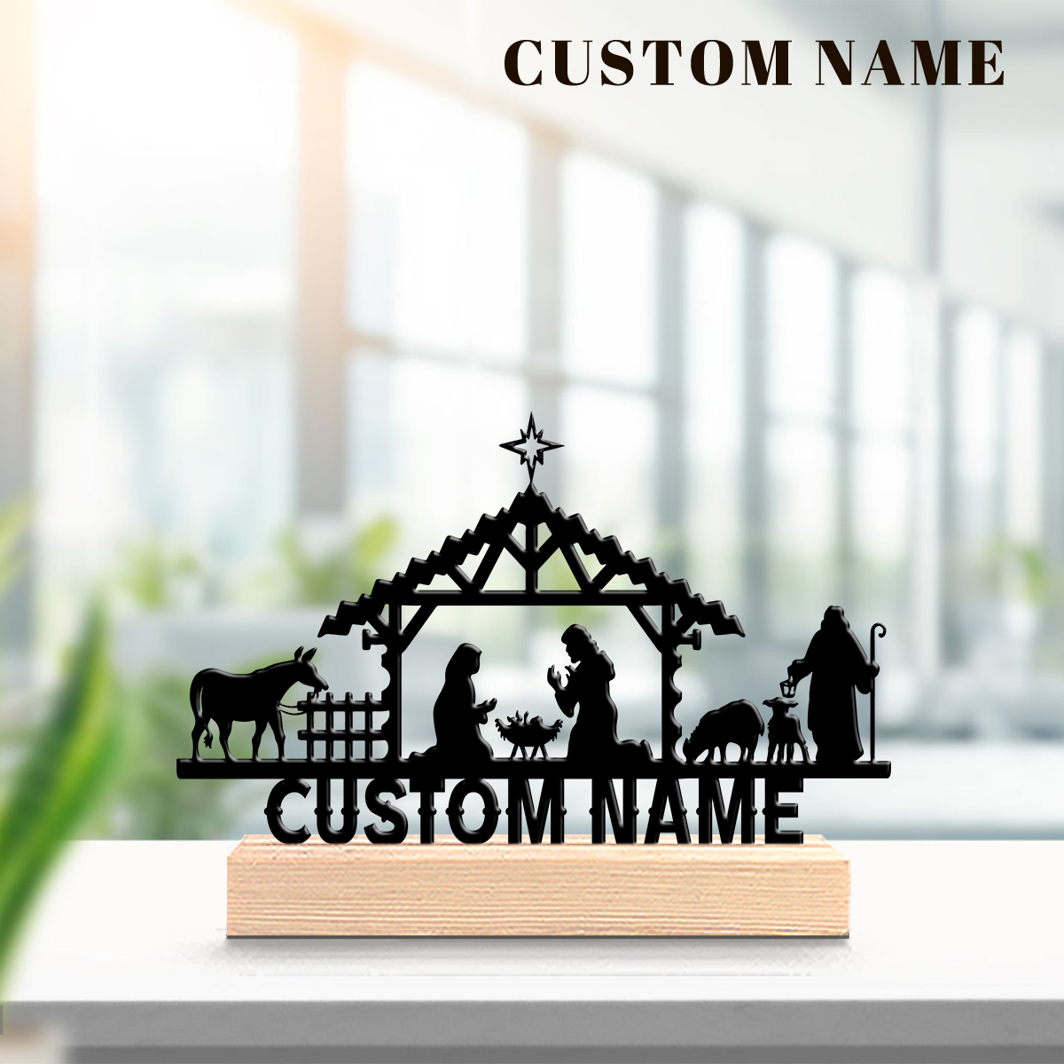 1Pc Csutom Name Jesus's Bitrth - Home Office Decor 리뷰 및 가격