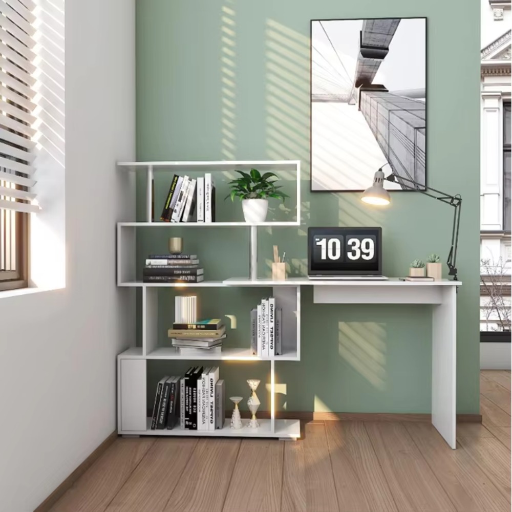 L-Shaped Computer Desk with Bo - Home Office L Shaped Desk 리뷰 및 가격