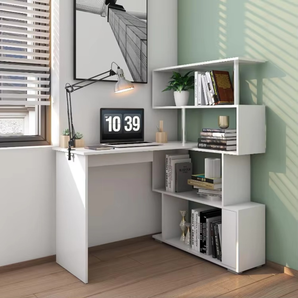L-Shaped Computer Desk with Bo - Home Office L Shaped Desk 리뷰 및 가격