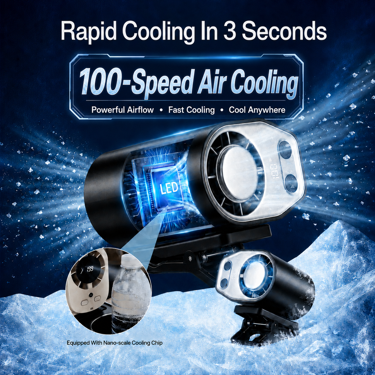 Semiconductor Cooling Clip on  - Usb Desk Fan 리뷰 및 가격