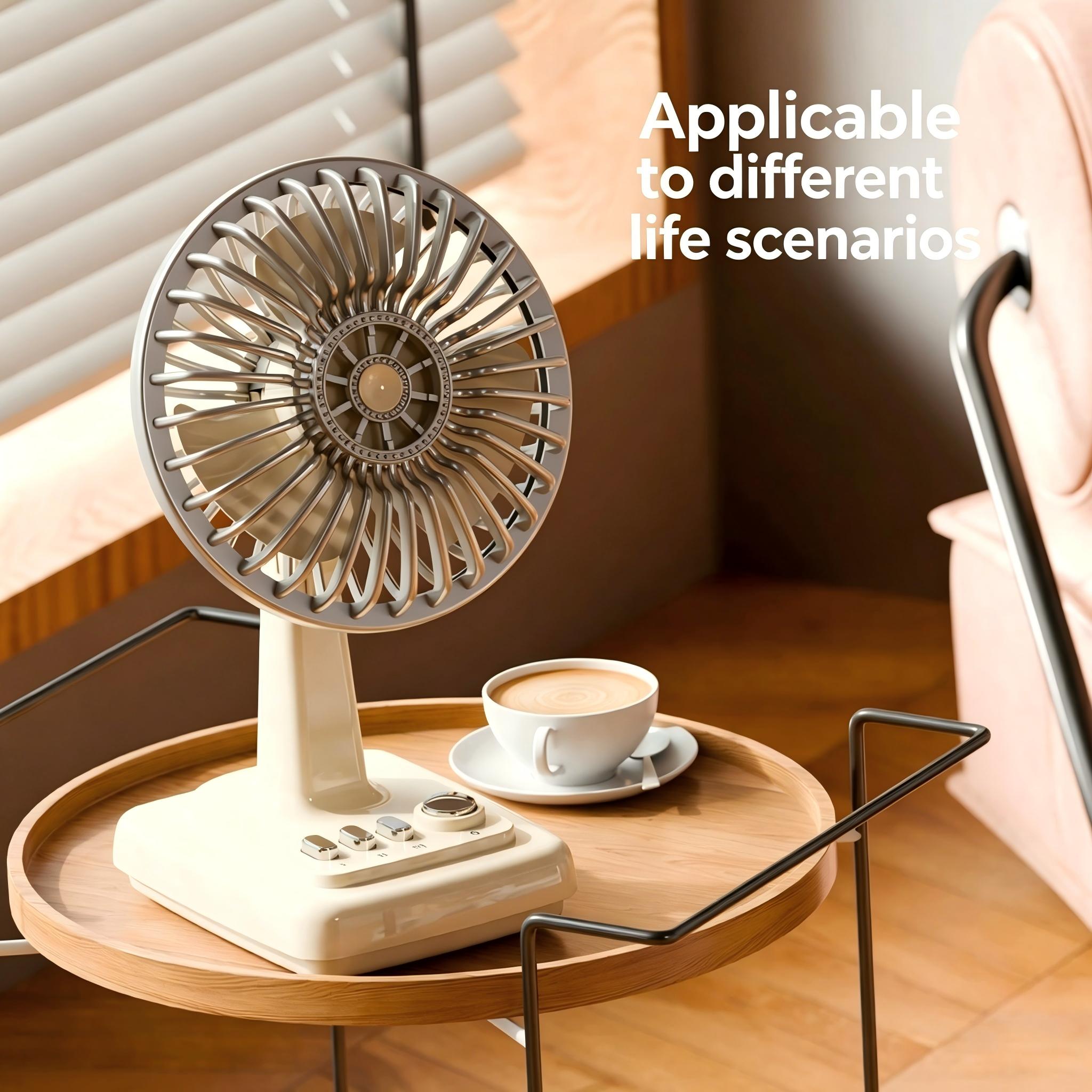 Retro Alloy Desktop Fan 3 Spee - Usb Desk Fan 리뷰 및 가격
