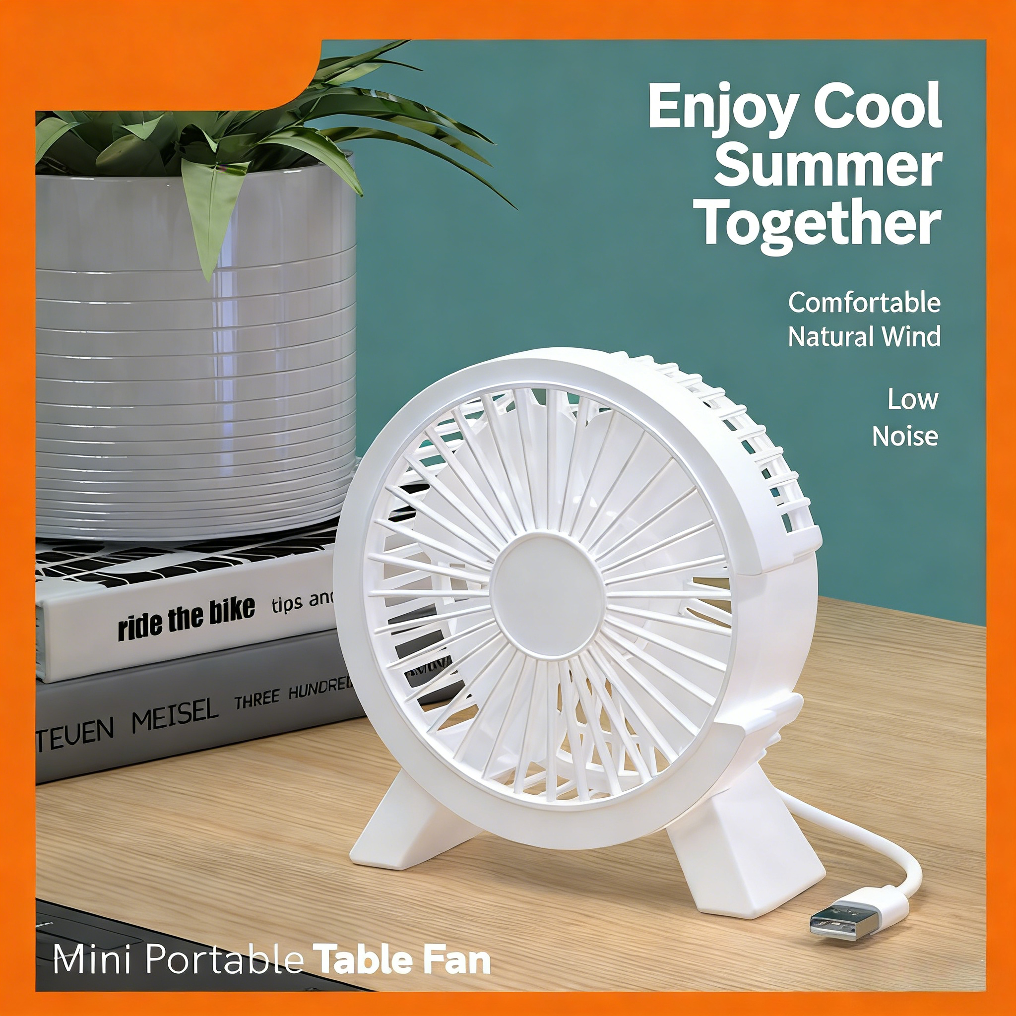 Mini USB Rechargeable Table Fa - Usb Desk Fan 리뷰 및 가격