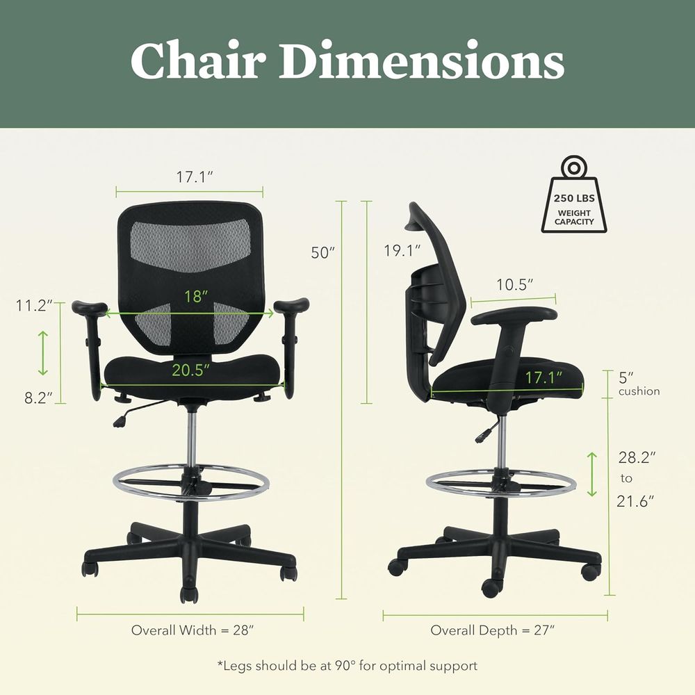 Ergonomic Mesh Standing Office - Home Office Ergonomics 리뷰 및 가격