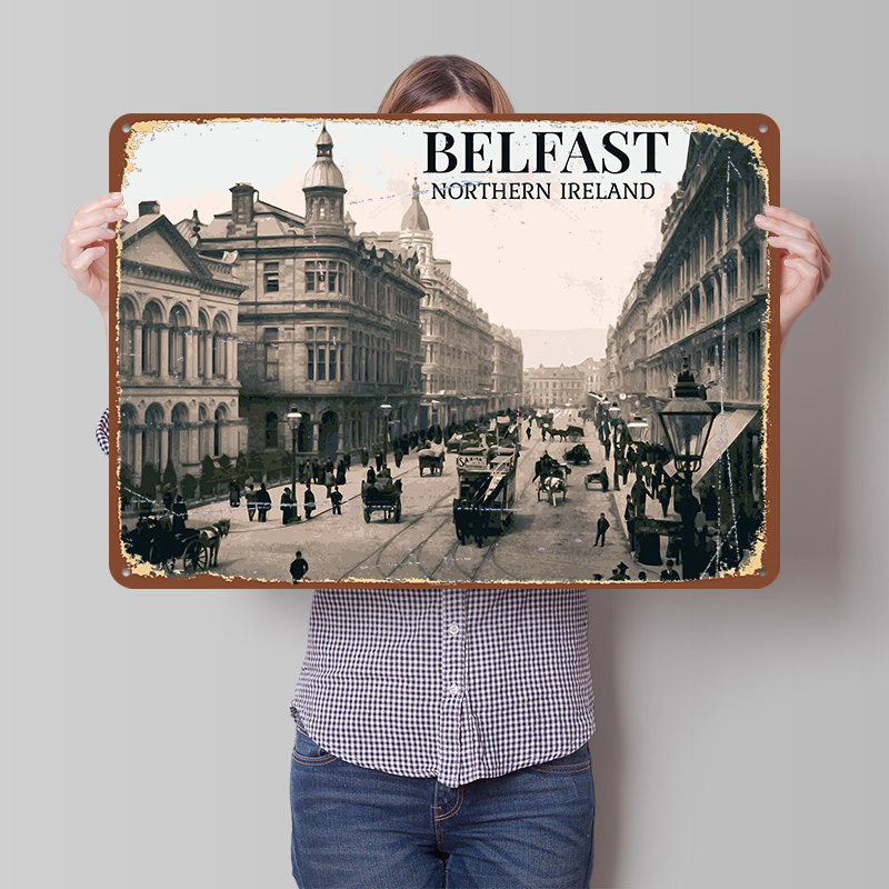 Vintage Belfast Printed Poster - Home Office Belfast 리뷰 및 가격