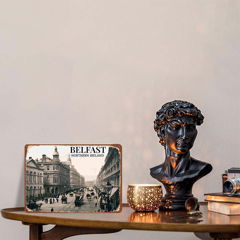 Vintage Belfast Printed Poster - Home Office Belfast 리뷰 및 가격