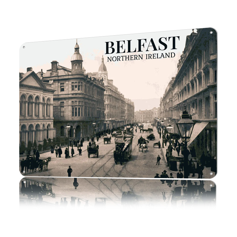 Vintage Belfast Printed Poster - Home Office Belfast 리뷰 및 가격