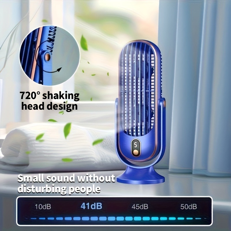New Upgraded Large Battery Dua - Usb Desk Fan 리뷰 및 가격