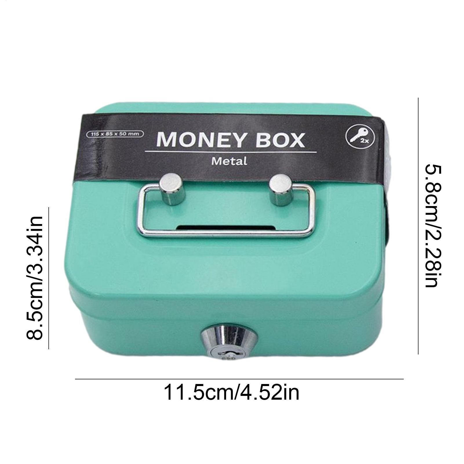 Mini Metal Safe Lock Box Porta - Home Office Passport 리뷰 및 가격